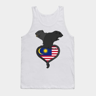 Gerbil Malaysia (dark) Tank Top